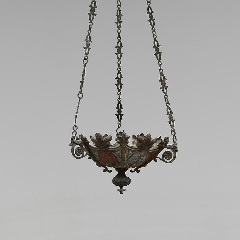 TAKAMPEL, omkring år 1900. Höjd ca 80 cm.