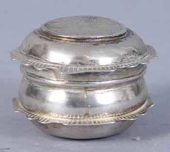 KYRKDOSA, silver, 1800-tal. 22 gram.