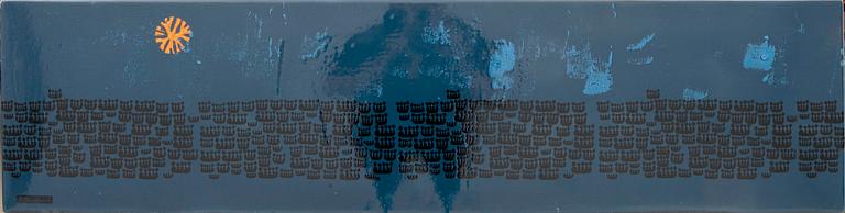 Bengt Berglund, enamel signed Gustavsberg.