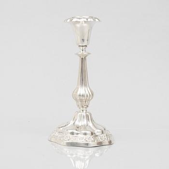 An Austrian silver candlestick, second half of the 20th Century.