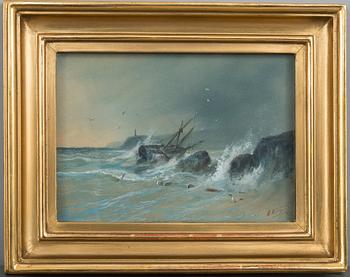 Nikolai Nikolaevich Karazin, STORMY SEA.