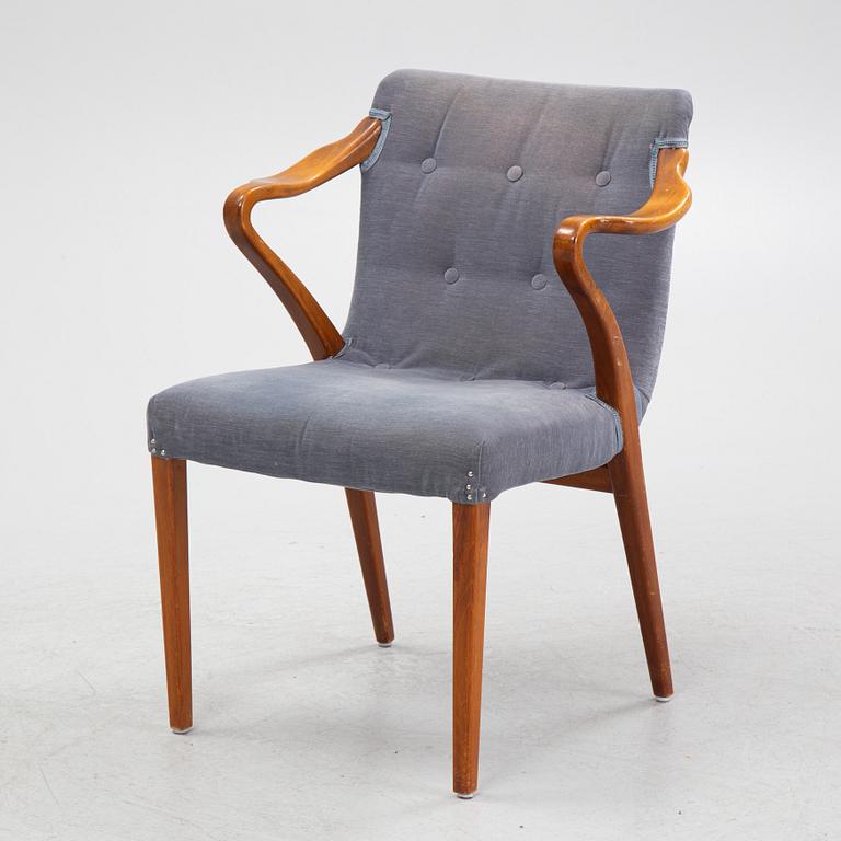 Axel Larsson, armchair, model "1208", Svenska Möbelfabrikerna Bodafors.