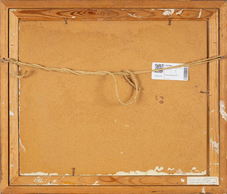 Ingrid Simonsson, oil on panel.