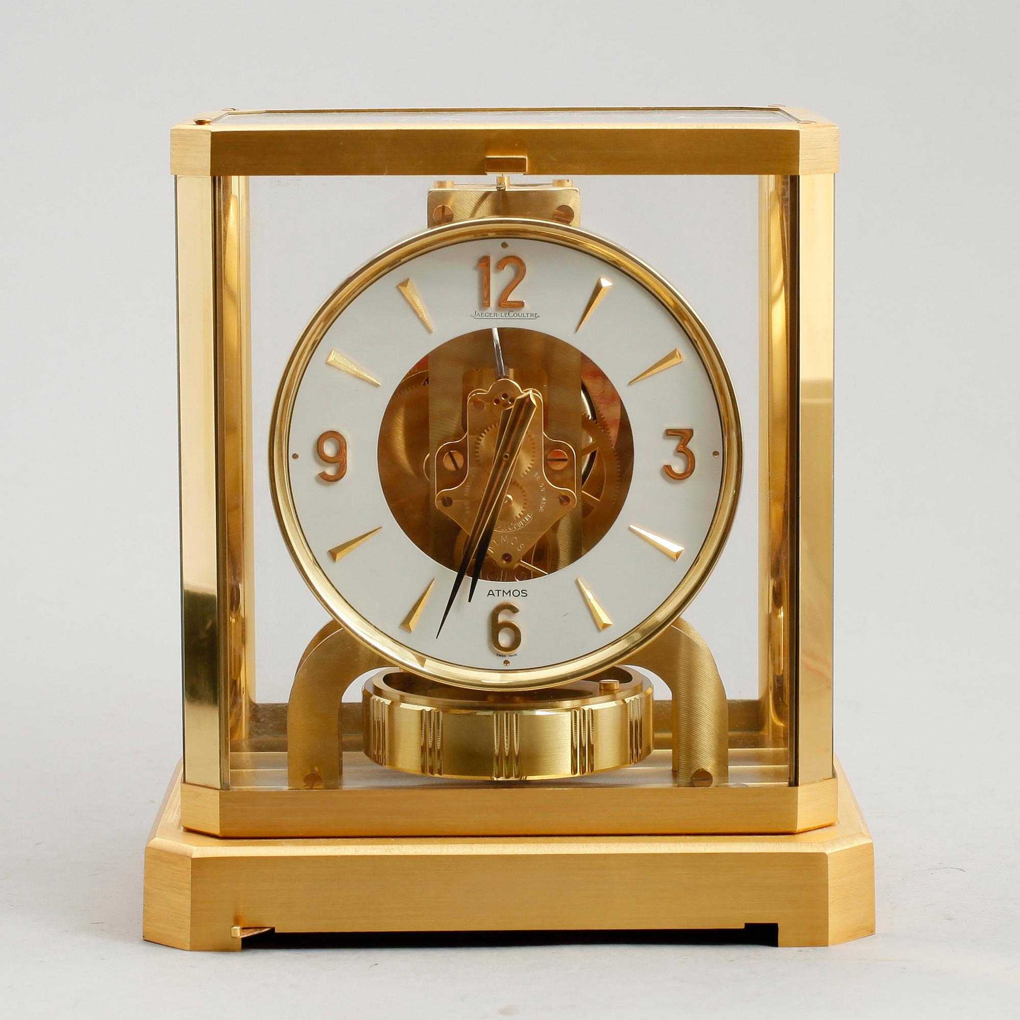 BORDSUR, Atmos, Jaeger-LeCoultre, 1900-talets andra hälft.