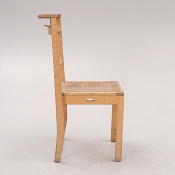 Ella Öström, a set of six chairs, for St. Thomas Church, Vällingby, 1960.