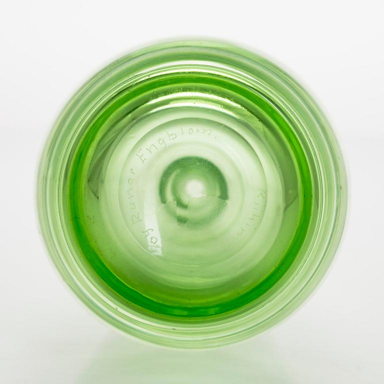 Runar Engblom, a mid 20th century glass bottle for Riihimäen Lasi Oy.