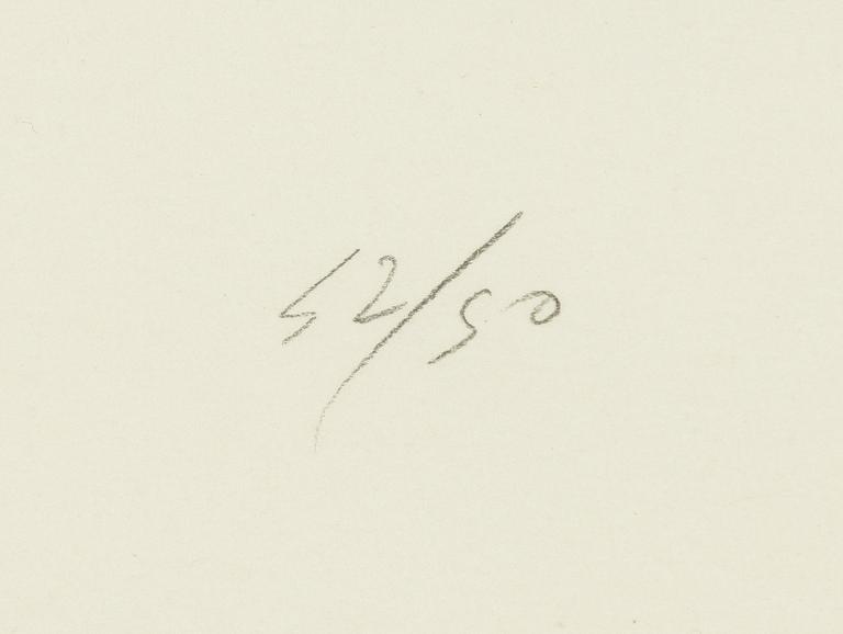 Antonio Saura, Utan titel.