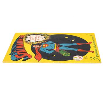 Comic book, “Stålmannen” No. 1, 1949.