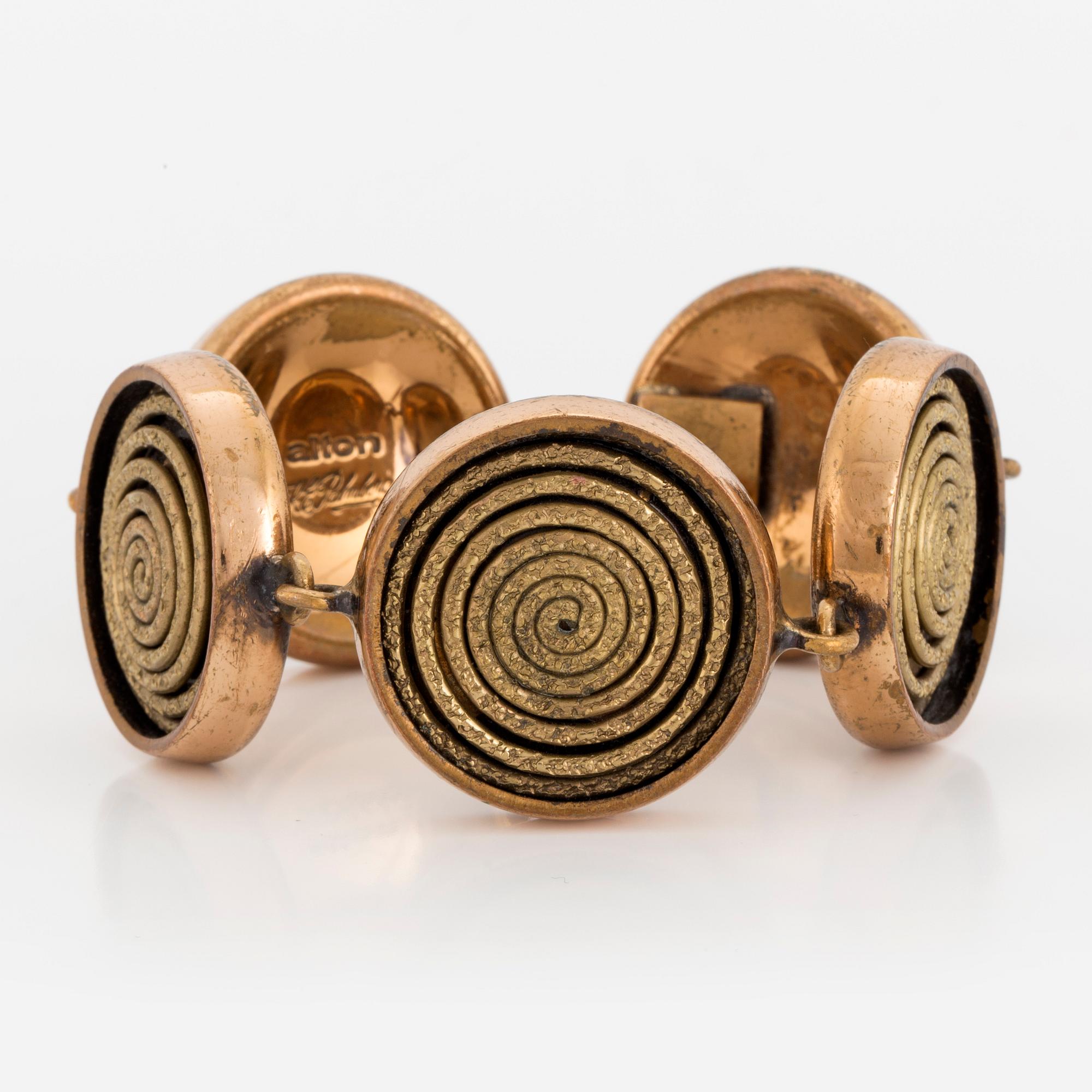 K-E PAMLBERG for ALTON, bracelet, bronce.