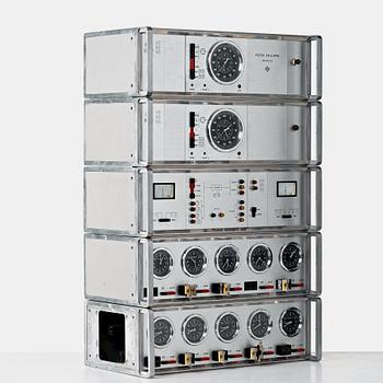 51. PATEK PHILIPPE, Integrated Electronic Master Clock System, Five Module Tower.