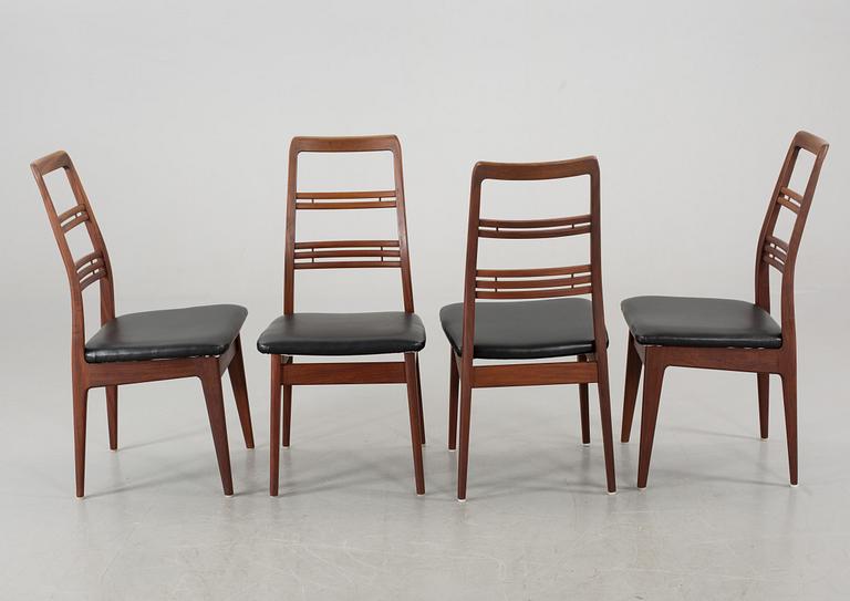 A Svante Skogh 8 piece dining room set "Rosetto" 1950's.