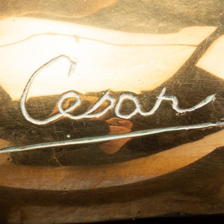 CÉSAR BALDACCINI, "Expansion", skulptur, polerad brons, signerad och numrerad 79/99.