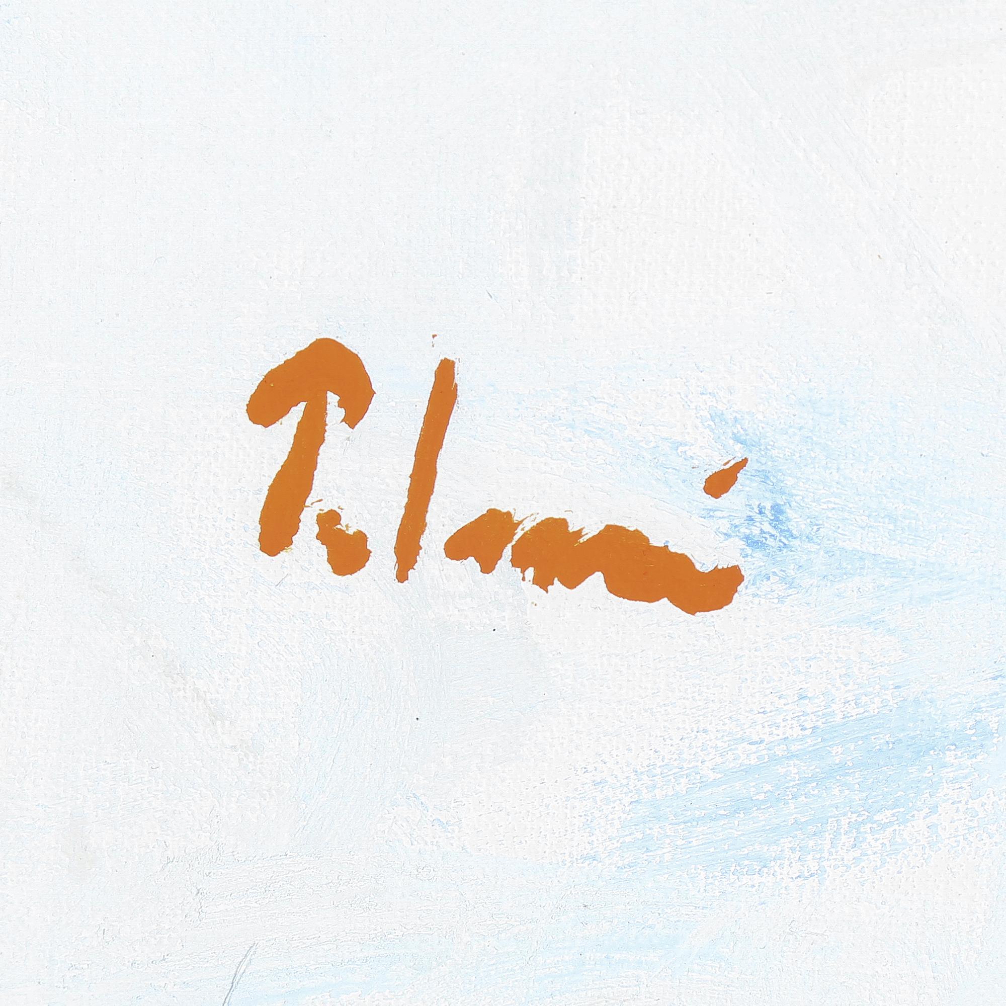 ANDERS PALMÉR, olja på duk, signerad.