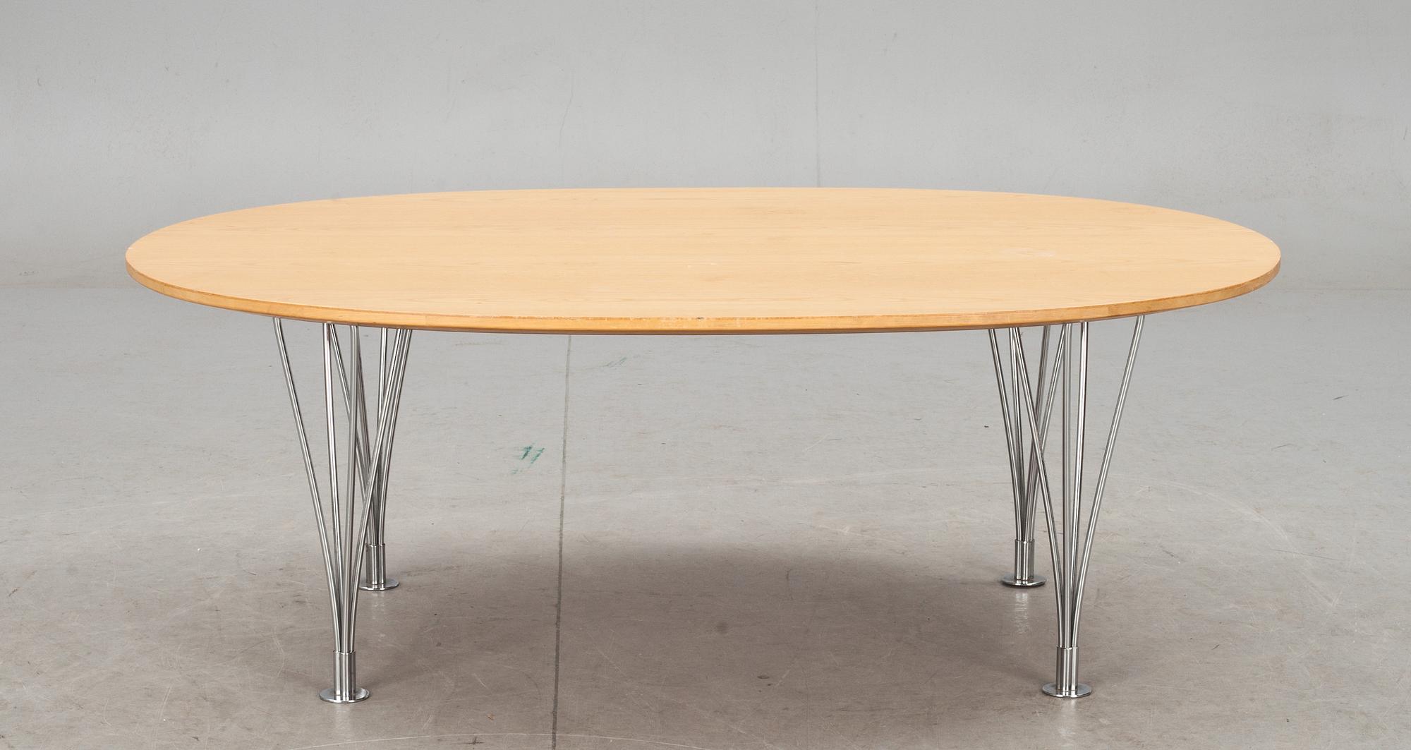 SOFFBORD, "Superellips", Bruno Mathsson och Piet Hein.