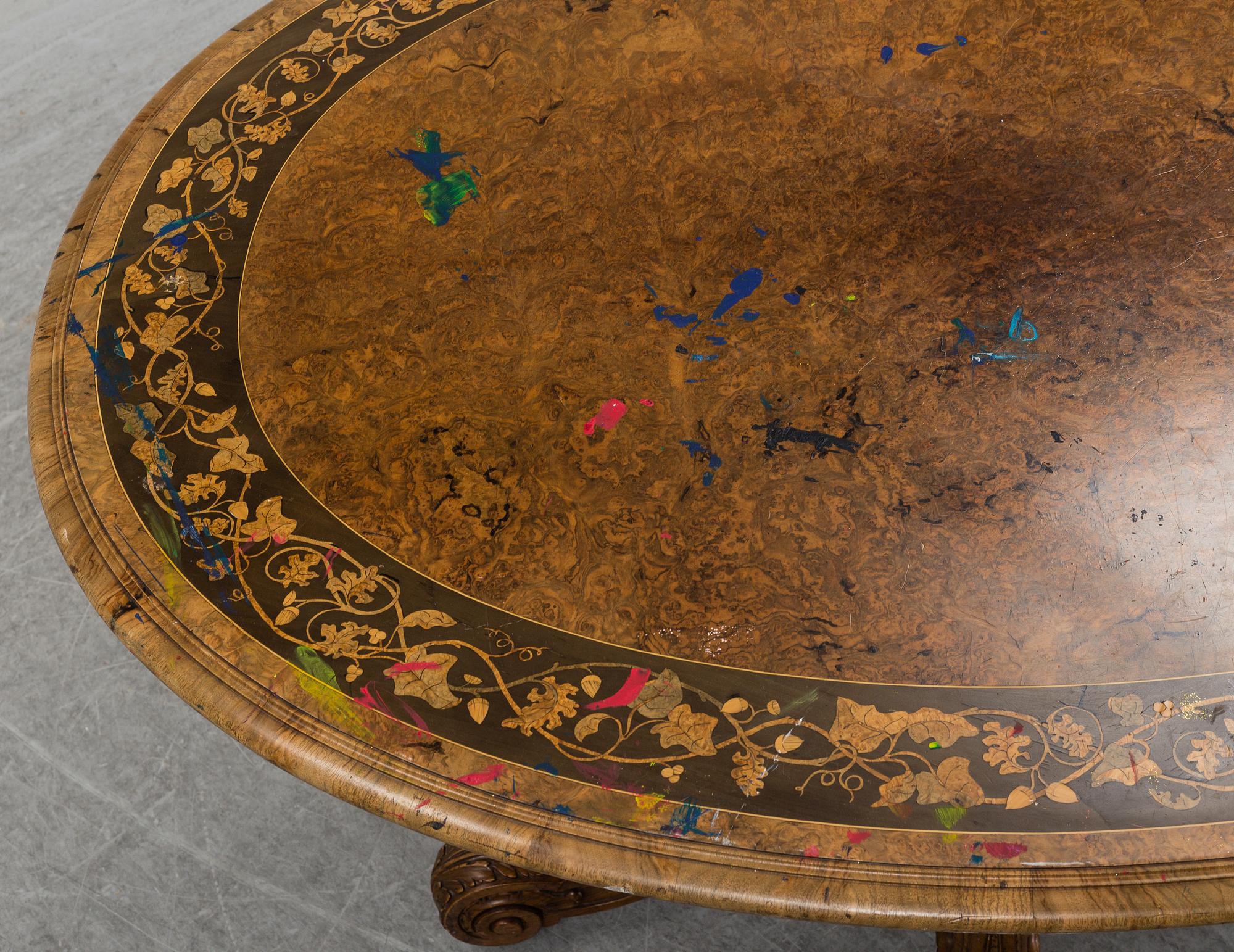 A second half of the 19th century table.