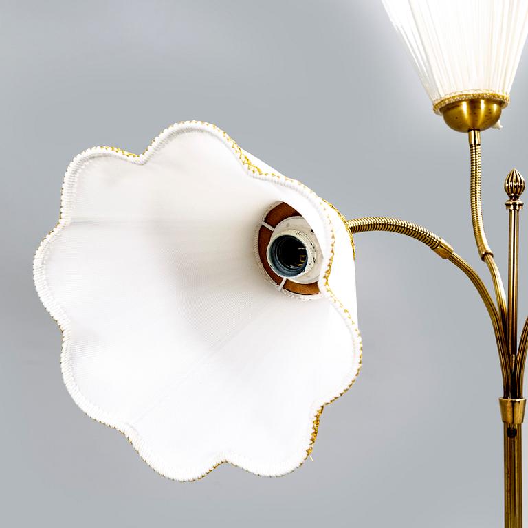 A floor lamp from AB Armaturhantverk Göteborg, middle of the 20th century.