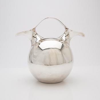Jug, sterling silver, Mexico.