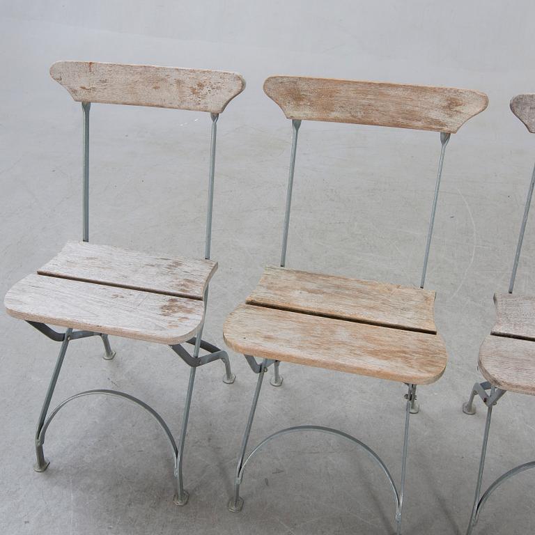 Byarum, "Bryggeristol, 4 st, Honduras Mahogny.