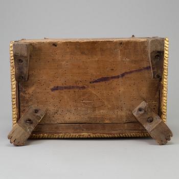 SKRIN, målat trä, 1800-tal.