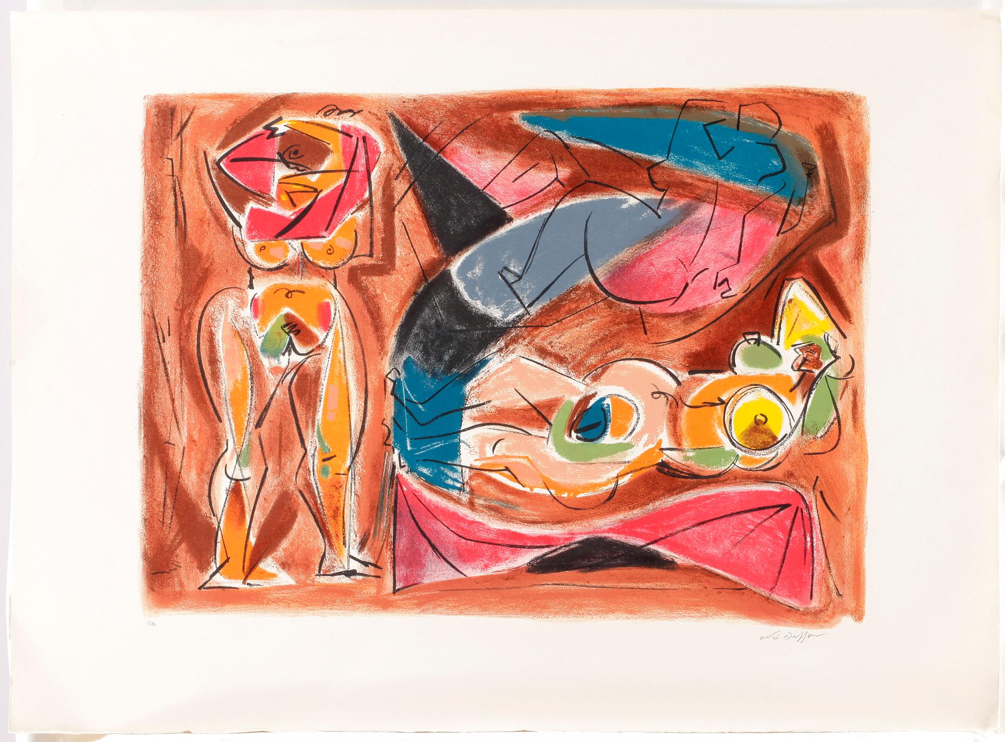 ANDRÉ MASSON, signerad och numrerad ea.