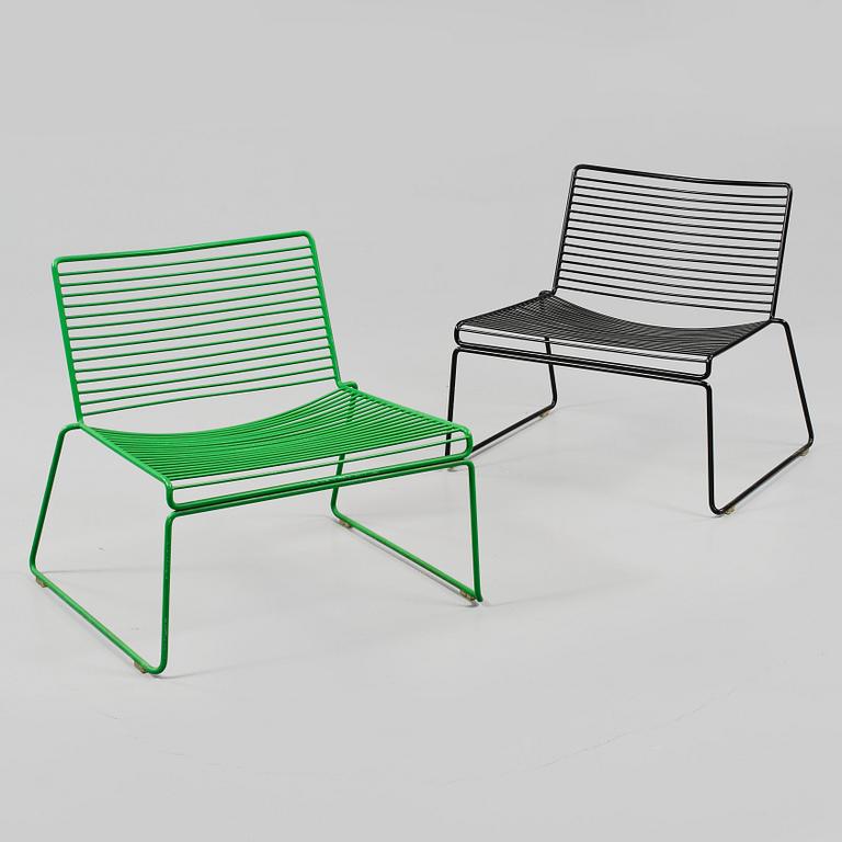 STOLAR, 2 st, Hee Lounge Chair, Hee Welling, HAY, 1900-talets slut.