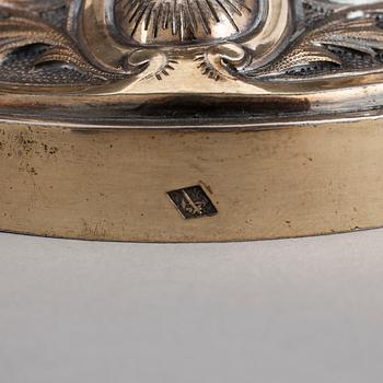 KALK, silver, Frankrike. Barockstil, 1900-tal. Vikt ca 615 gram.