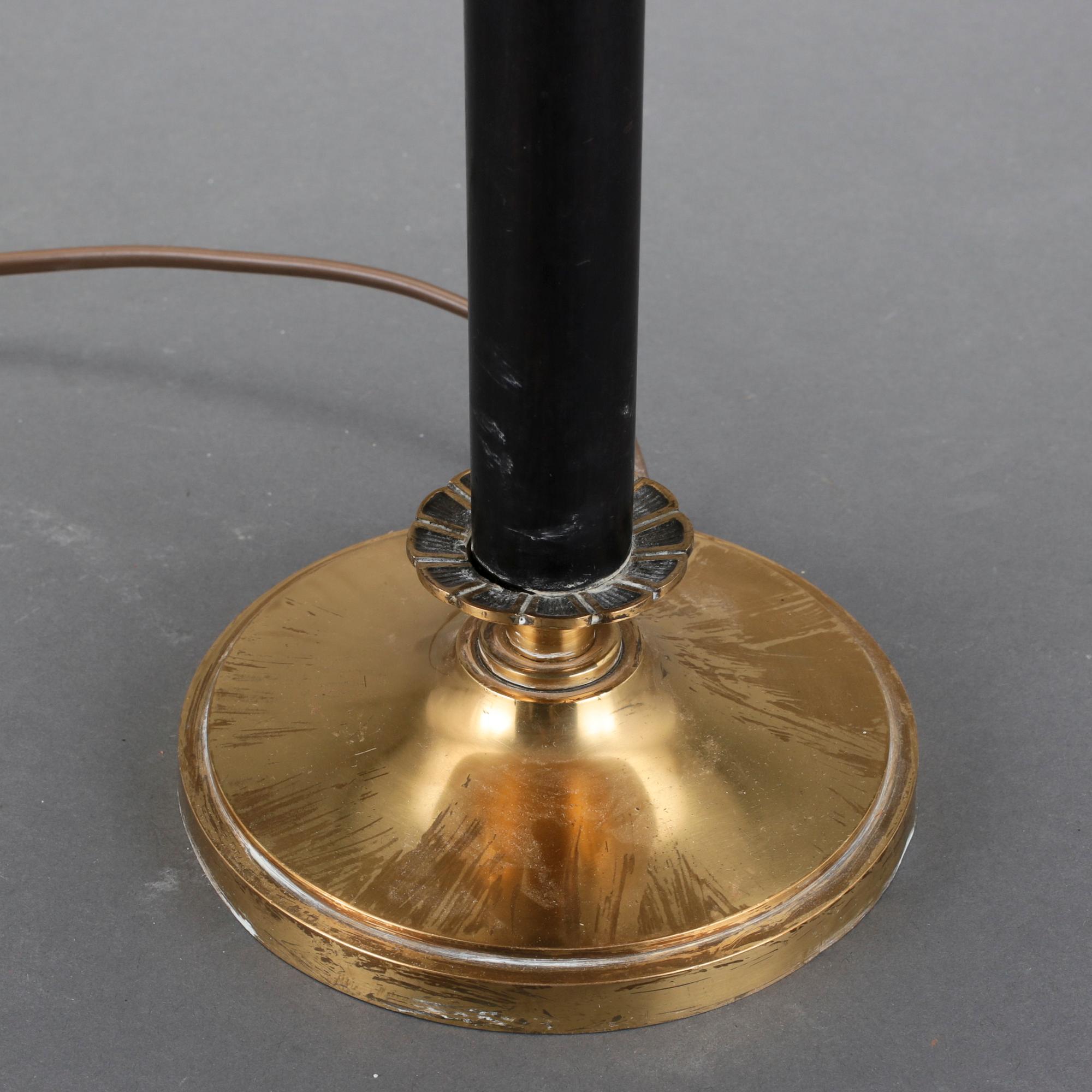 BORDSLAMPA, art deco, 1920/30-tal.