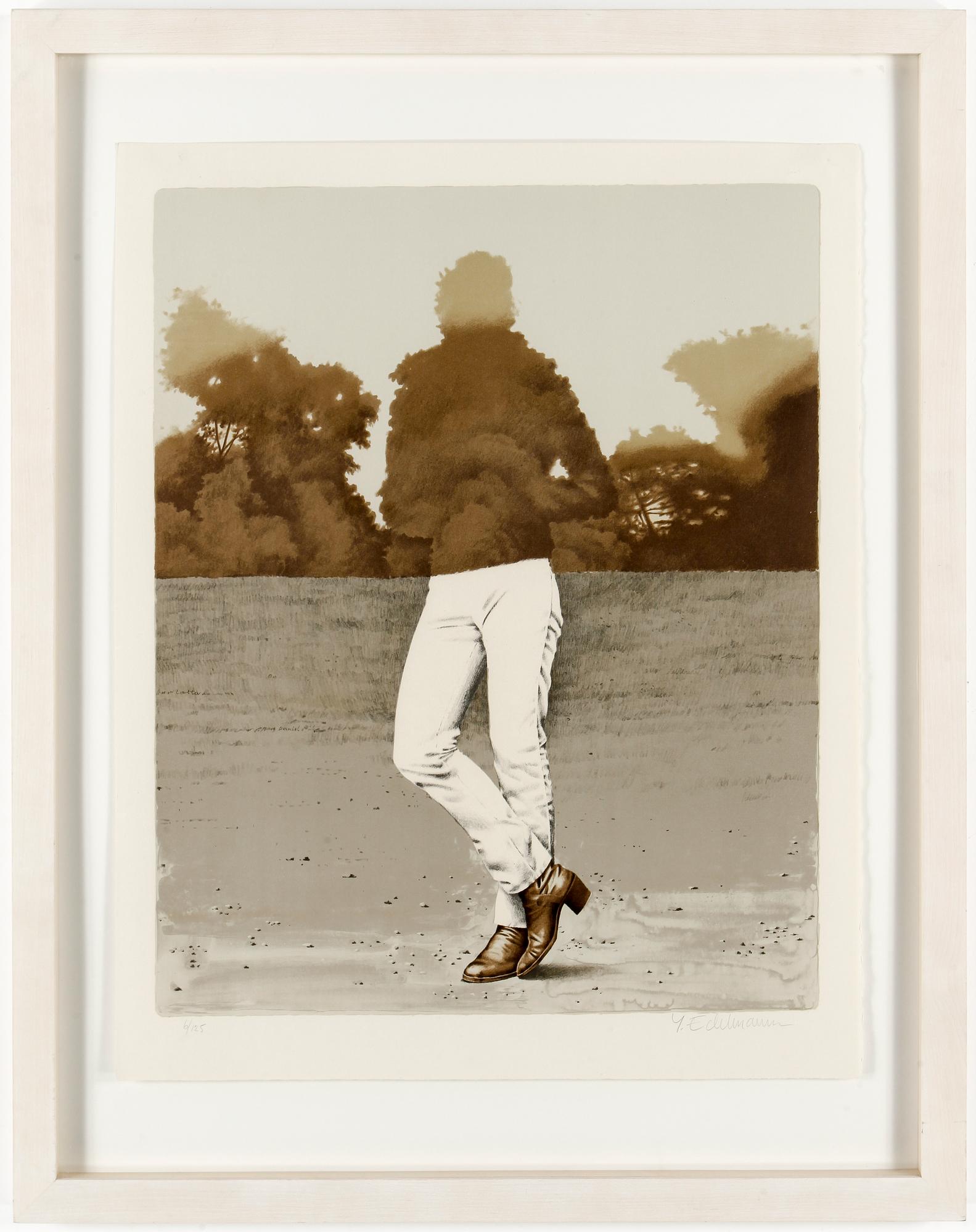 YRJÖ EDELMANN, färglitografi, signerad och numrerad 6/125.