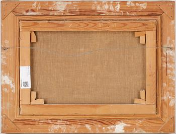 OKÄND KONSTNÄR 1800/1900-TAL , Olja på duk, signerad.