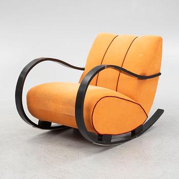 A Swedish Modern rocking chair, 1940s.