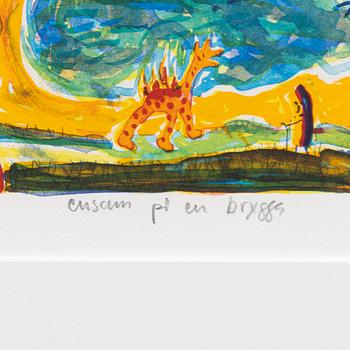Ian Rusth, 'Ensam på en brygga'.