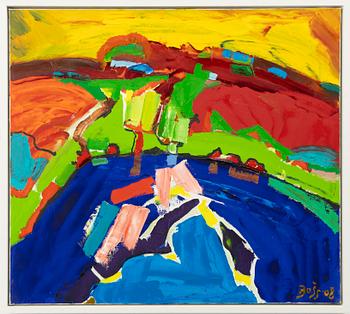Valdis Bušs, 'Sarkanais Lauks (Red Field)'.