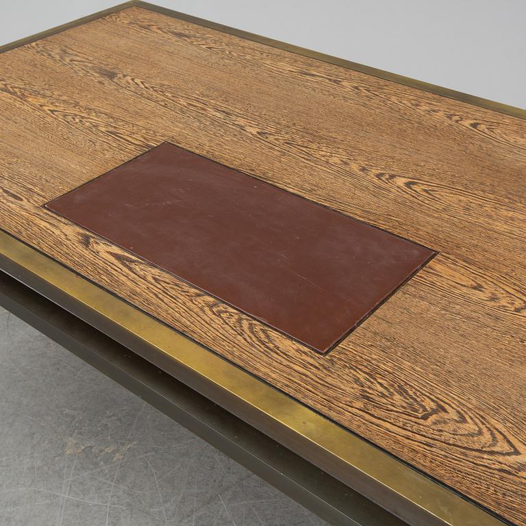 A Danish wengé wood desk, 1960's/70's.