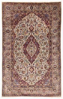 Matta, Keshan, silke, semiantik, ca 220 x 135 cm.