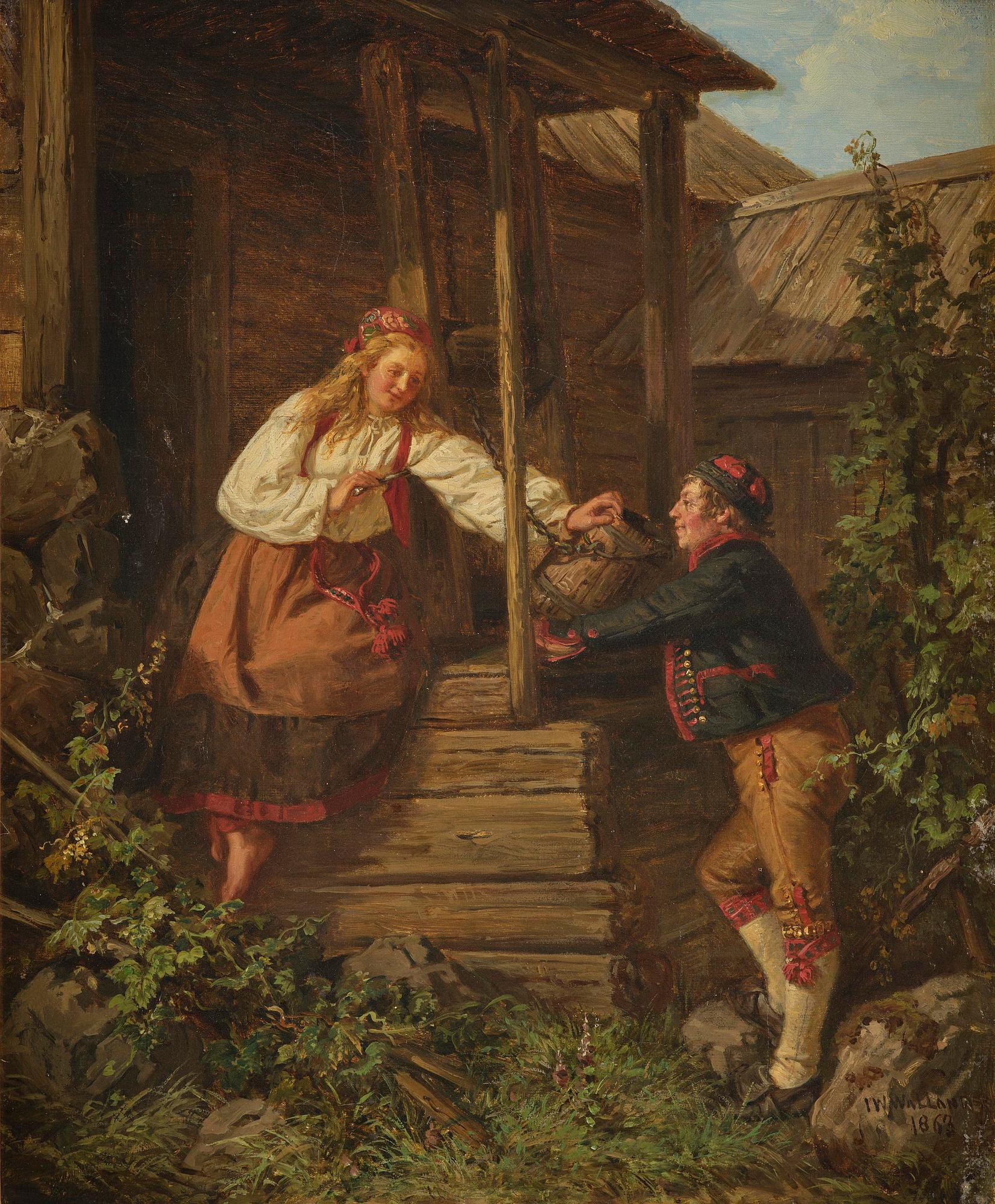 Josef Wilhelm Wallander, Ingeborg receives Hjalmar's ring.