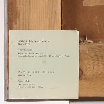 Anders Zorn, ”Skärgårdsstudie med två nakna”.