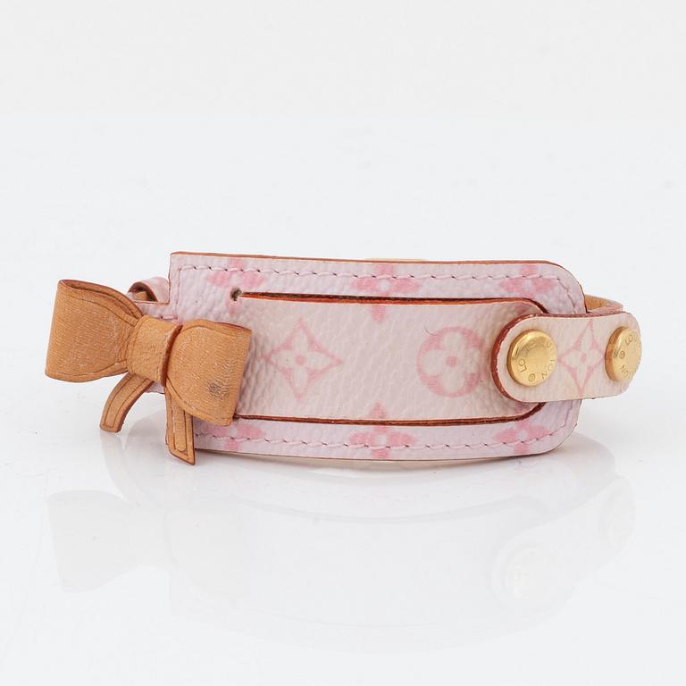 Louis Vuitton, armband "Takashi Murakami monogram address bracelet", 2003.