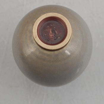 Berndt Friberg, vas, stengods, Gustavsbergs studio, 1957.