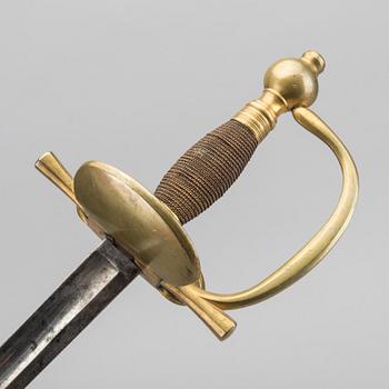 A late 18th Century Central European officer's sword.