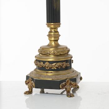 Einar Bäckströms Metallvarufabrik, bordslampor, ett par, modell 5510, Malmö, 1900-talets mitt.