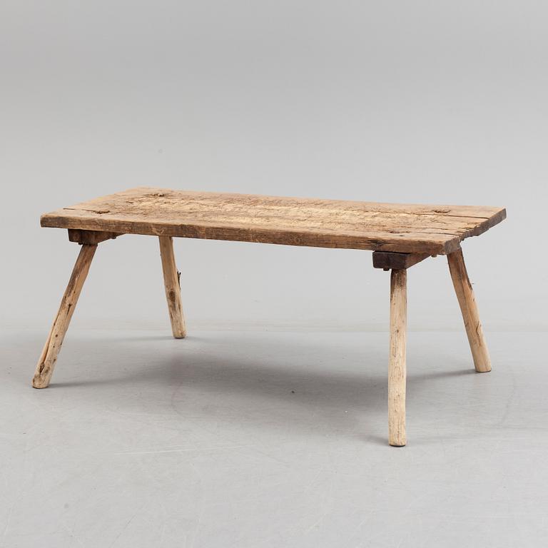 A 19th century bench / table.