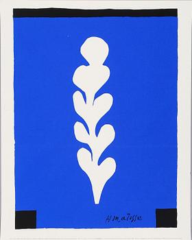 HENRI MATISSE, efter, serigrafi, signerad i trycket.