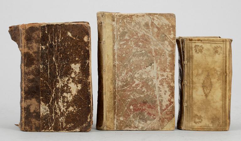 BÖCKER, 3 st, bla "M. Tulli Ciceronis XII Orationes selectae...", Leipzig 1751.