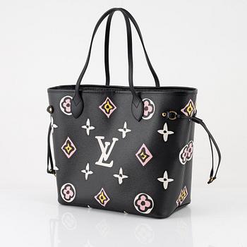 Louis Vuitton, väska, limited edition, "Neverfull MM Wild At Heart".