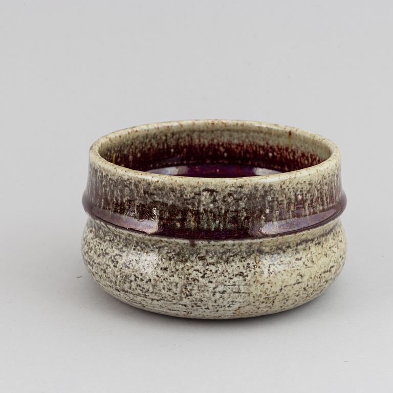 Sylvia Leuchovius, four ceramic dishes and bowls, Rörstrand.