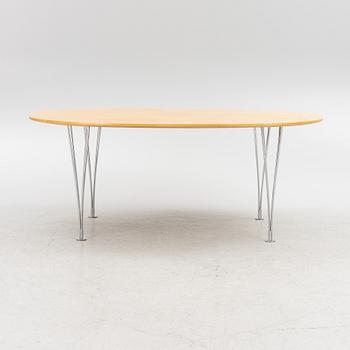 Bruno Mathsson & Piet Hein, a 'Superellips' table, Mathsson International, Värnamo.