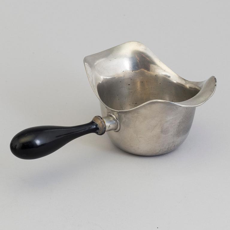 FIRMA SVENSKT TENN, four pieces, pewter, 1940s/1950s.