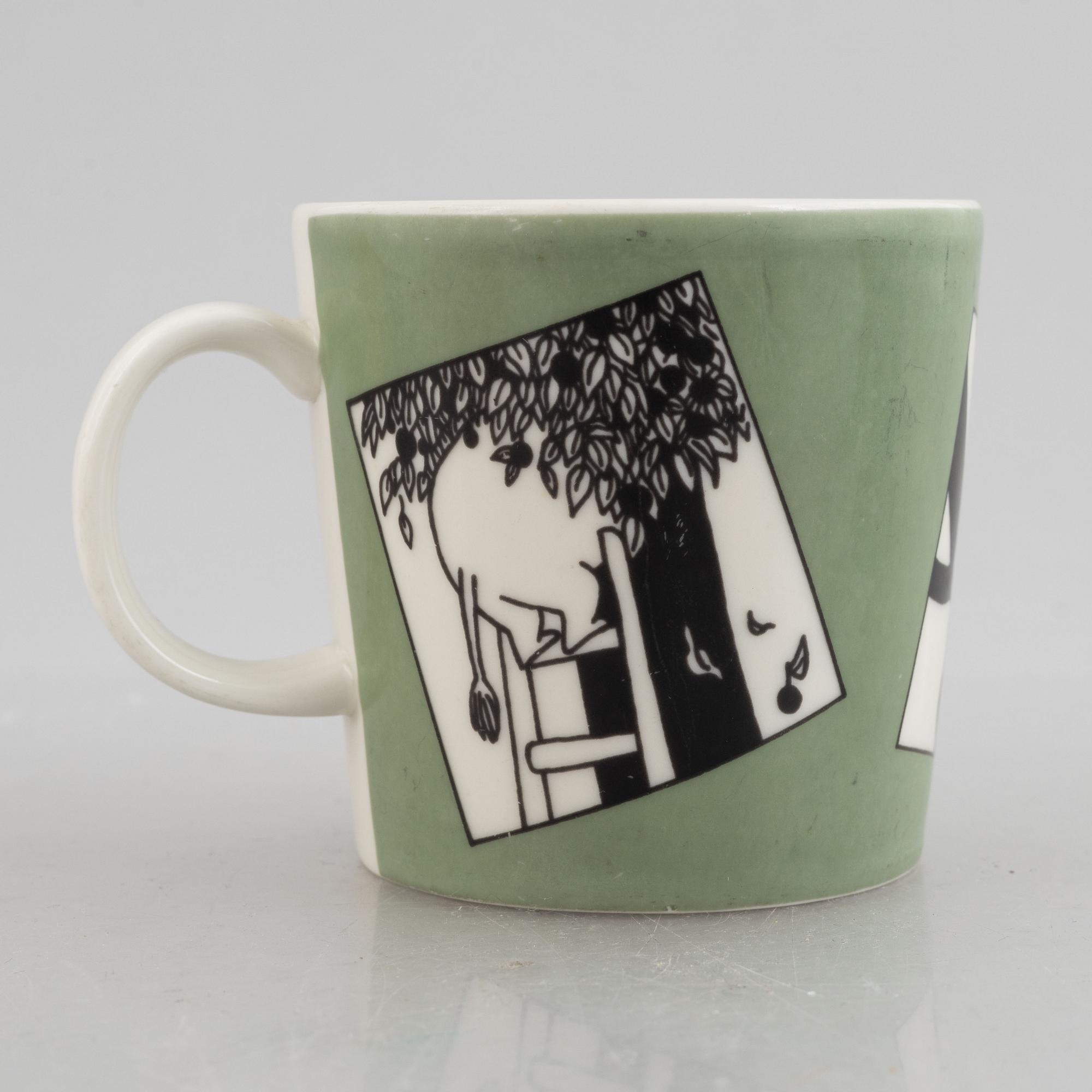 A Moomin mug, Arabia, Finland, 1990-1993.
