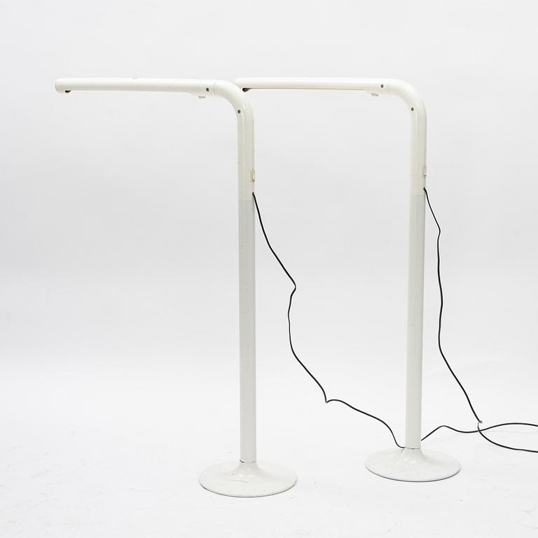 Anders Pehrson, a pair of 'Tuben' floor lamps, Ateljé Lyktan, Åhus.