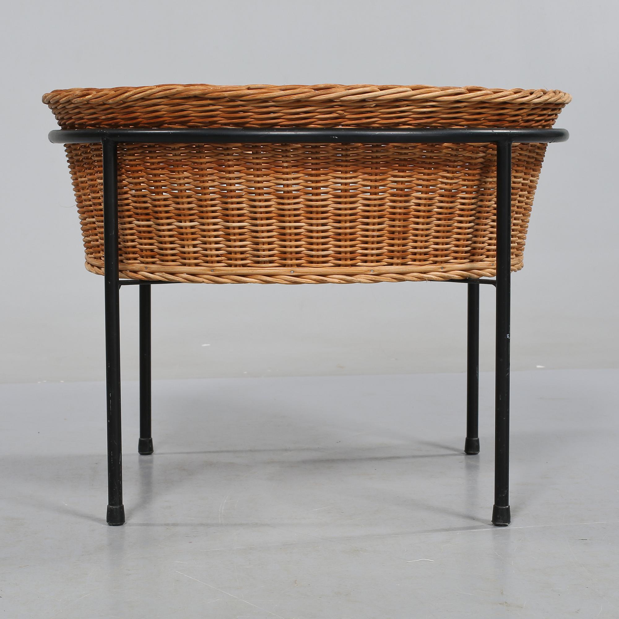 BLOMSTERKORG, 1950-tal.